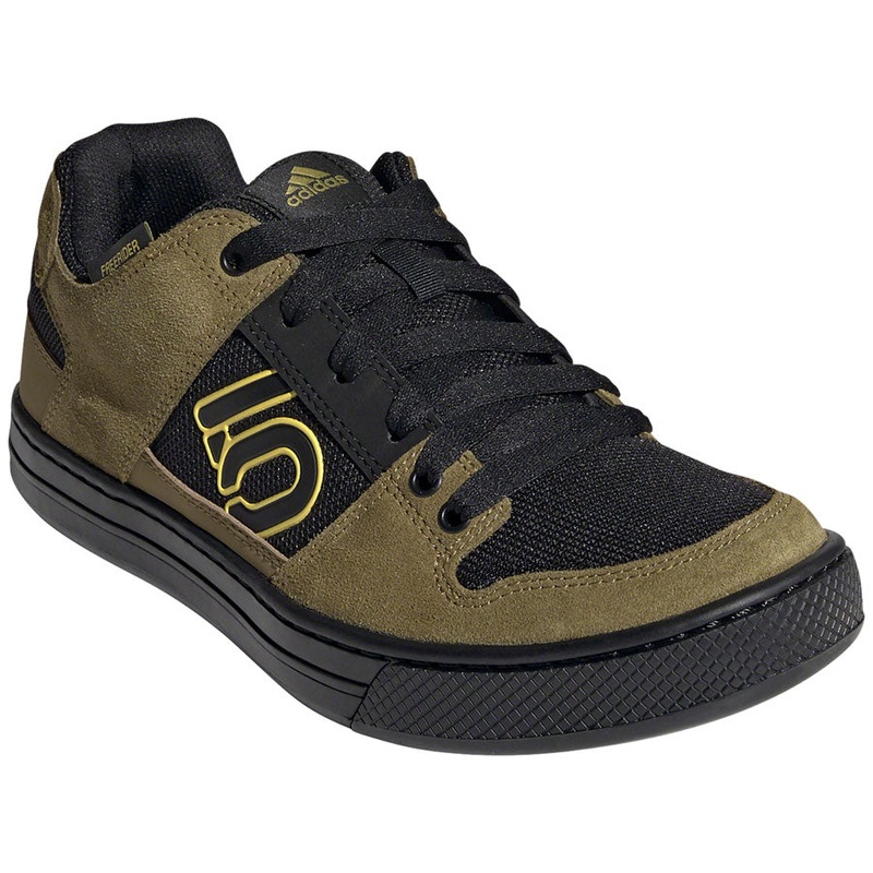 Five Ten Freerider Flat Shoes  – Mens Hazy YLW / Wild Moss / Core BLK 7.5