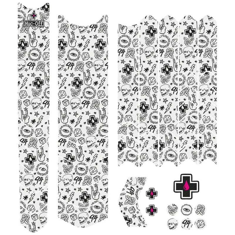 Muc-Off E-MTB Frame Protection Kit – 45-Piece Kit, Punk