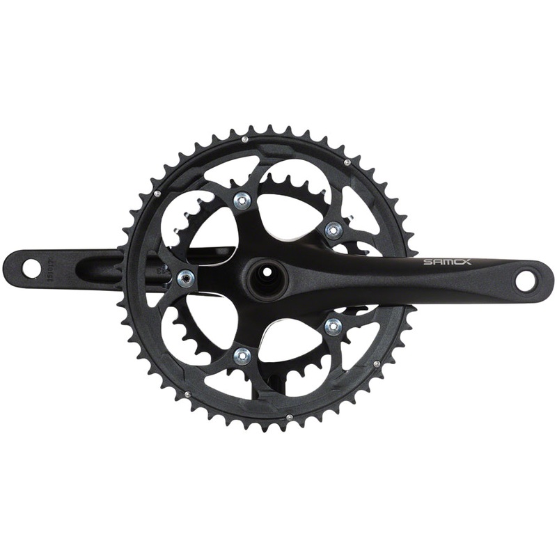 Samox R3 Crankset – 175mm 11-Speed 50/34t 110 bcd 24mm Spindle Black