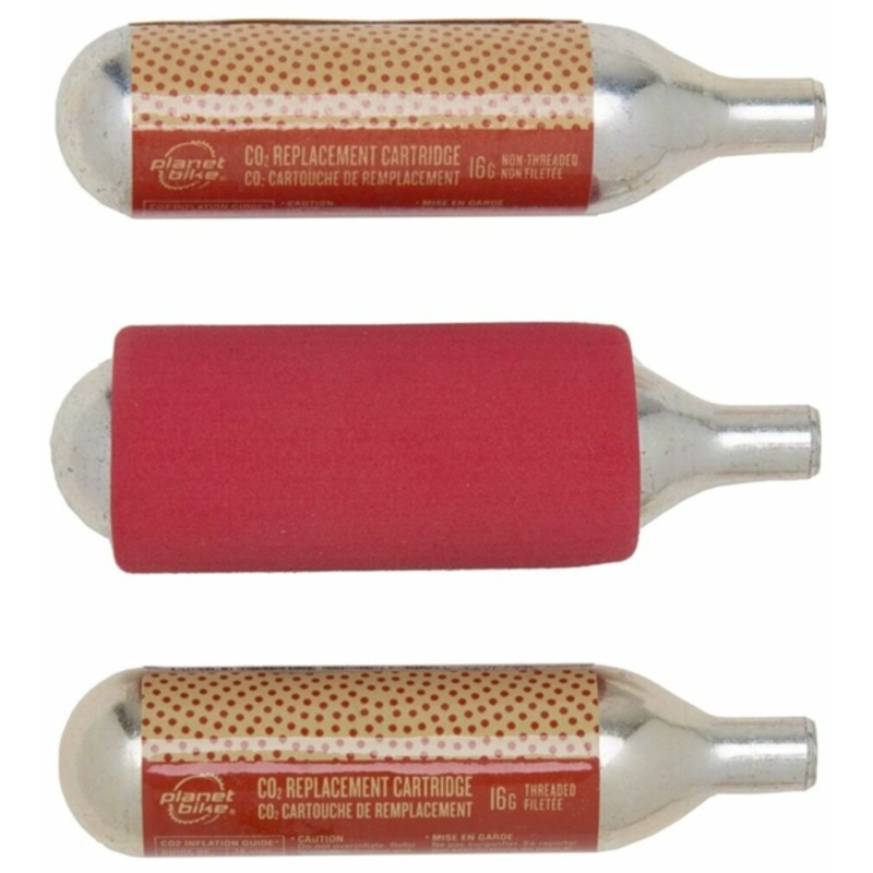 Planet Bike 16g CO2 Replacement Cartridges – Threadless