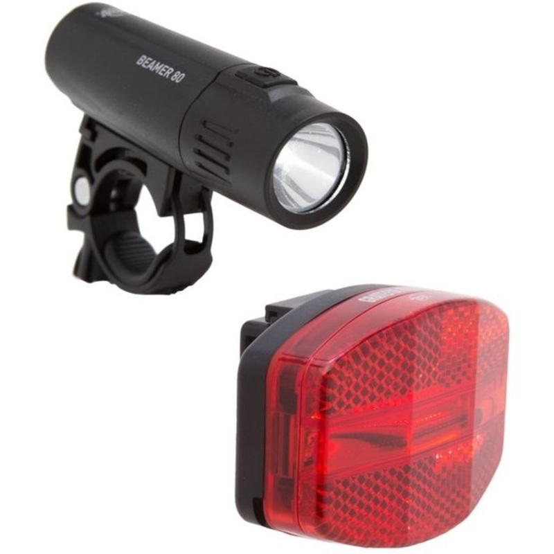 Planet Bike Beamer 80 Headlight/Grateful Red Taillight Combo