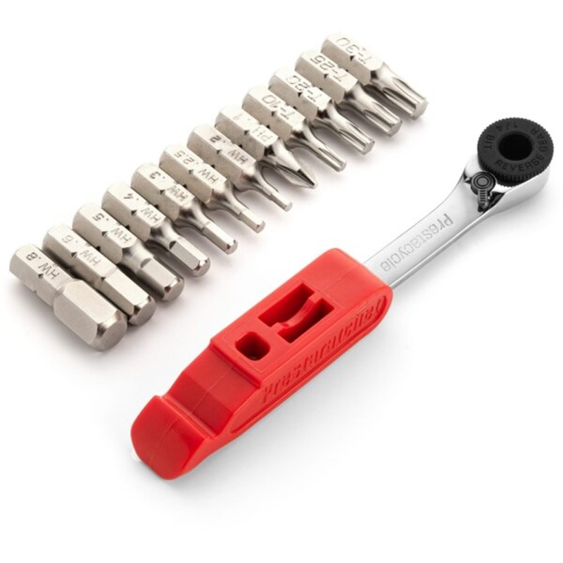 Prestacycle Prestaratchet III Multi-Tool Wallet Kit