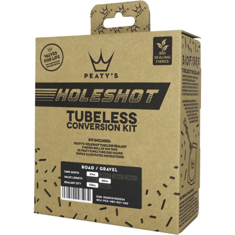 Peaty’s Holeshot Tubeless Conversion Kit