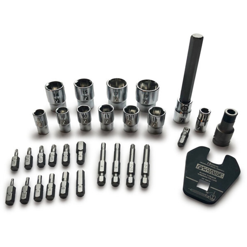 Pedro’s Pro Bit and Socket Set – 31 Piece