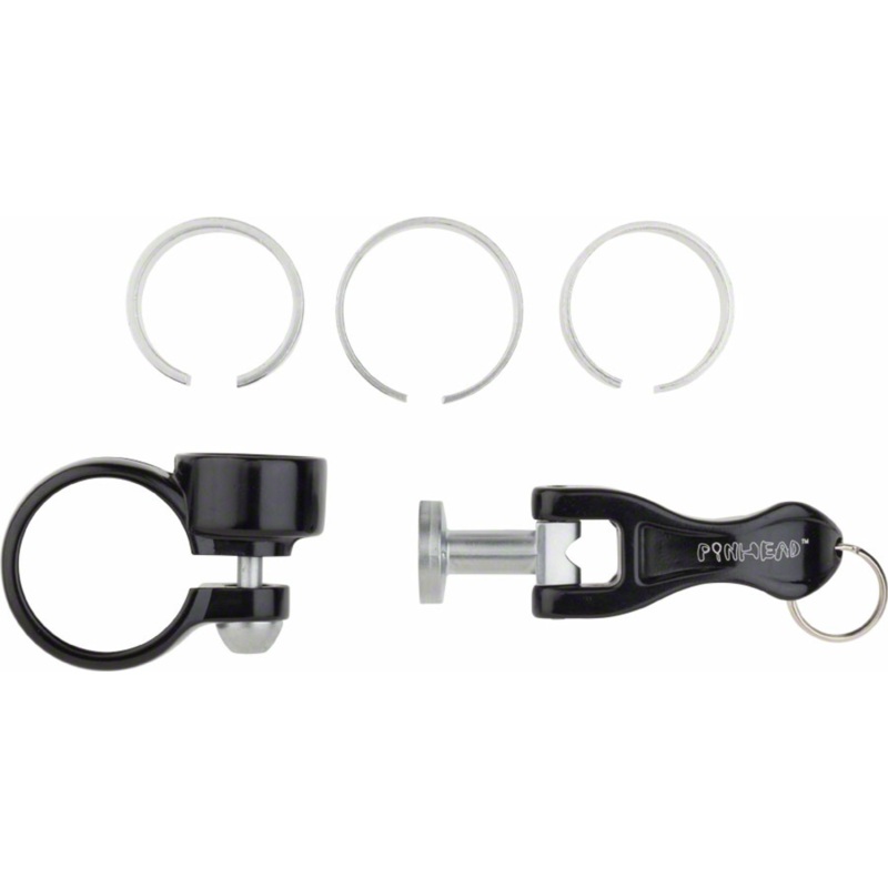 Pinhead Seatpost or Saddle Lock with QR Key