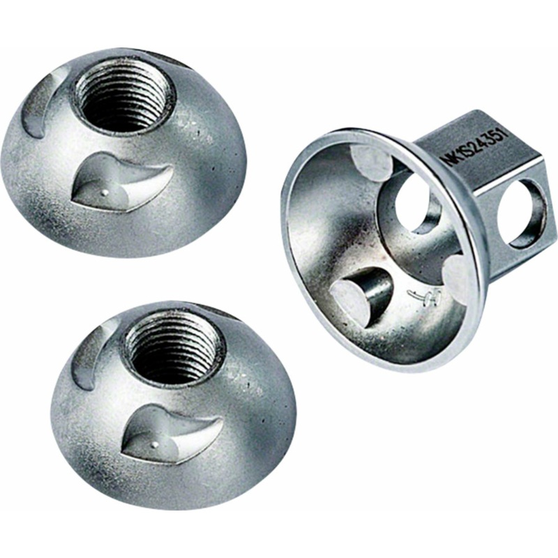 Pinhead Sold Axle Lock Nuts – 3/8-inch