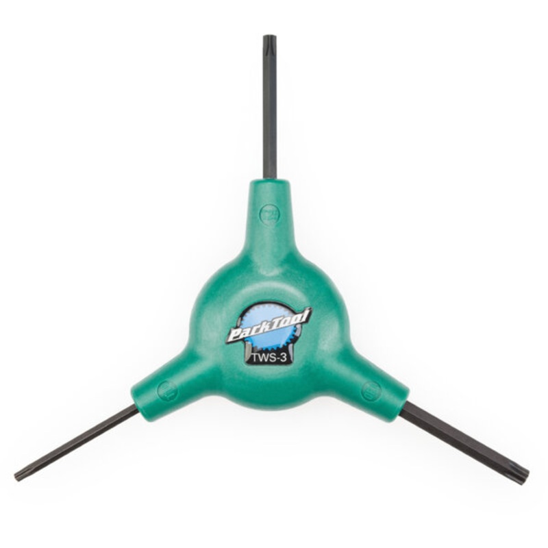 Park Tool TWS-3 3-Way Torx Compatible Wrench – T10/T25/T30