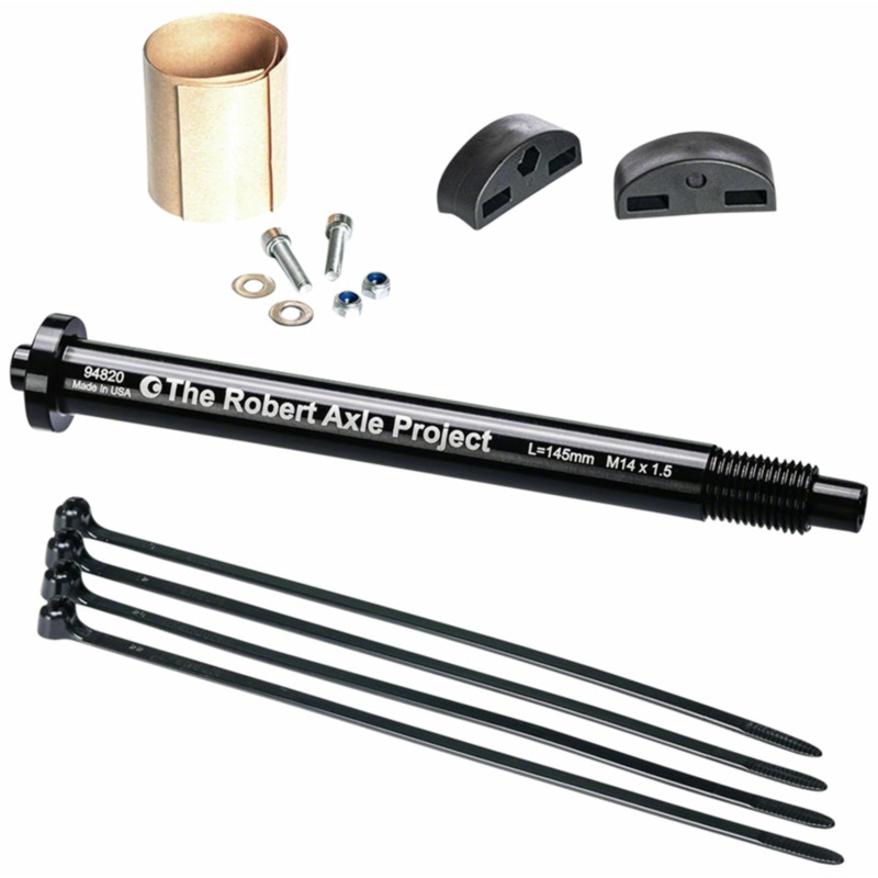 Old Man Mountain 15mm Thru Axle Fit Kit Front M15 x 1.5 198mm Length