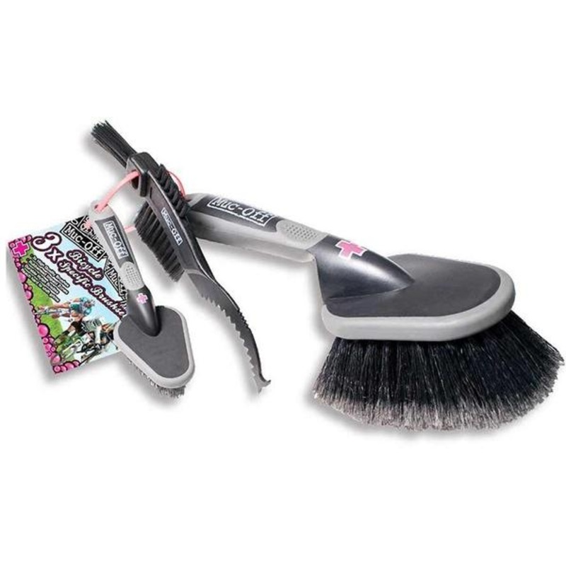 Muc-Off 3x Premium Brush Kit