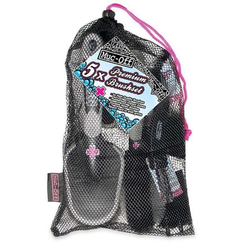 Muc-Off 5x Premium Brush Kit
