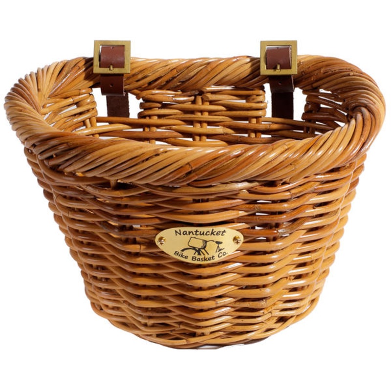 Nantucket Bike Basket Cisco Adult D-Shape Basket