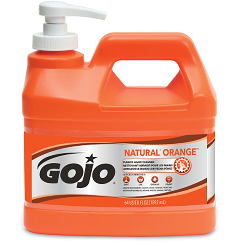 Loctite Gojo Orange Pumice Hand Cleaner 1/2 Gallon w/Pump