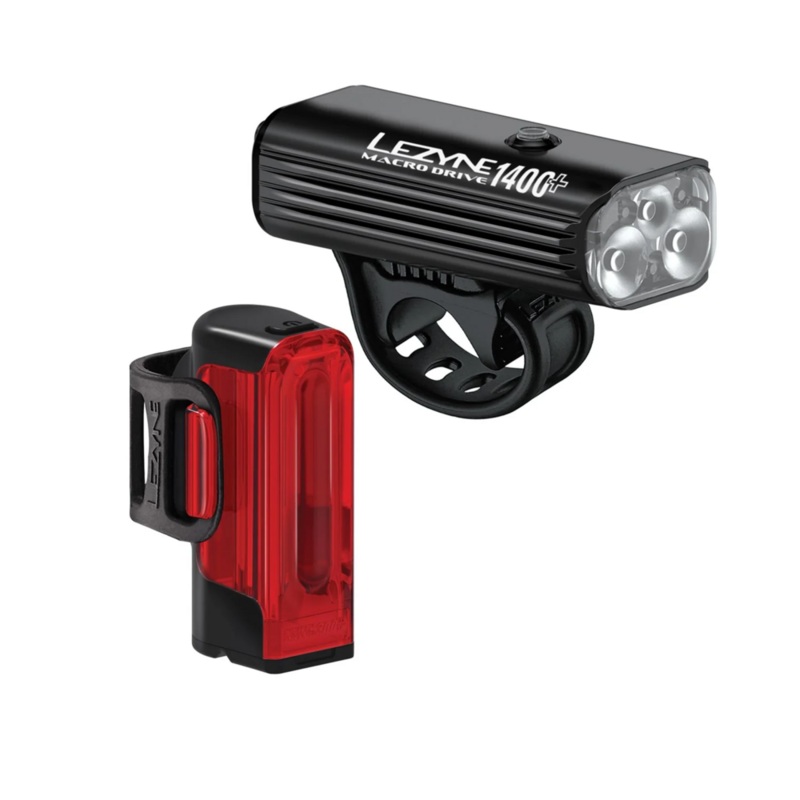 Lezyne Macro Drive 1400+/Strip Drive Pro 400+